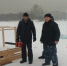 Осужденные ИК-1 приняли участие в изготовлении и оборудовании места для городской крещенской купели. - УФСИН