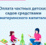 Семьи могут оплатить материнским капиталом услуги ИП по обучению и присмотру за детьми - ИА Тува-Онлайн