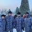 Росгвардейцы обеспечили общественную безопасность на открытии главной городской елки в столице Тувы - Росгвардия