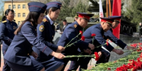 В преддверии празднования 80-й годовщины Победы сотрудники следственного управления возложили цветы к Мемориалу памяти - Следственный комитет