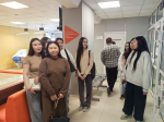 Старший преподаватель кафедры педагогики Сай-Суу Куулар вместе со студентами 3 курса СР_302 Кызылского пединститута ТувГУ посетила Федеральную службу по труду и занятости Кызыла «Работа России»