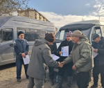 Водители, занимающиеся перевозкой пассажиров по пригородным маршрутам, были удостоены наградами прямо на своем рабочем месте