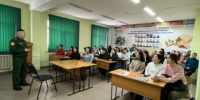 «Герои среди нас»: в КПИ ТувГУ состоялся диалог студентов с защитником Отечества - ТувГУ