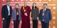 Ректор ТувГУ Ольга Хомушку приняла участие в работе Совета по буддийскому образованию в Москве - ТувГУ