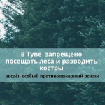 В ТУВЕ ОБЪЯВИЛИ ОСОБЫЙ ПРОТИВОПОЖАРНЫЙ РЕЖИМ