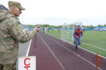 Военнослужащие и сотрудники Управления Росгвардии по Республике Тыва успешно сдали контрольную проверку за зимний период подготовки