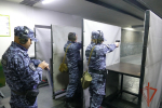Военнослужащие и сотрудники Управления Росгвардии по Республике Тыва успешно сдали контрольную проверку за зимний период подготовки