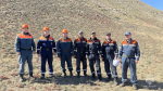 В Туве спасатели эвакуировали сорвавшуюся со склона горы Догээ девушку